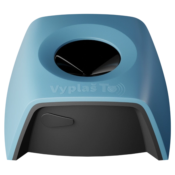 Plašič kun a myší - modrá barva