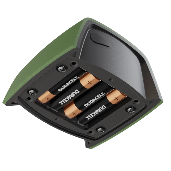 Plašič kun a myší - zelená barva