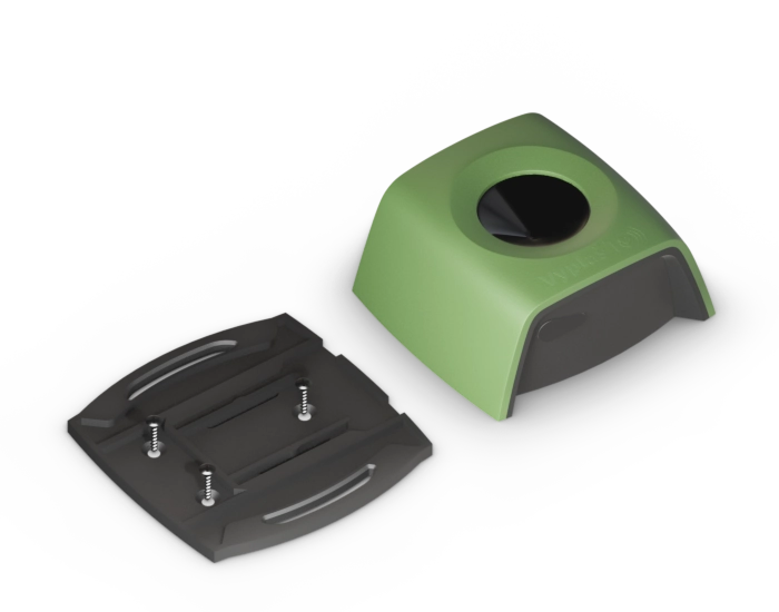 Plašič kun a myší - zelená barva